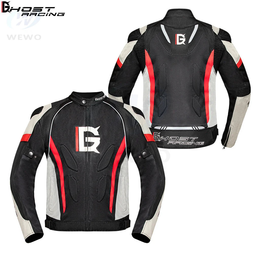 Summer Waterproof Motorcycle Jacket Man Racing Suit Wearable Motorcycle Riding Jacket+Motorcycle Pants Moto Set EVA Protection