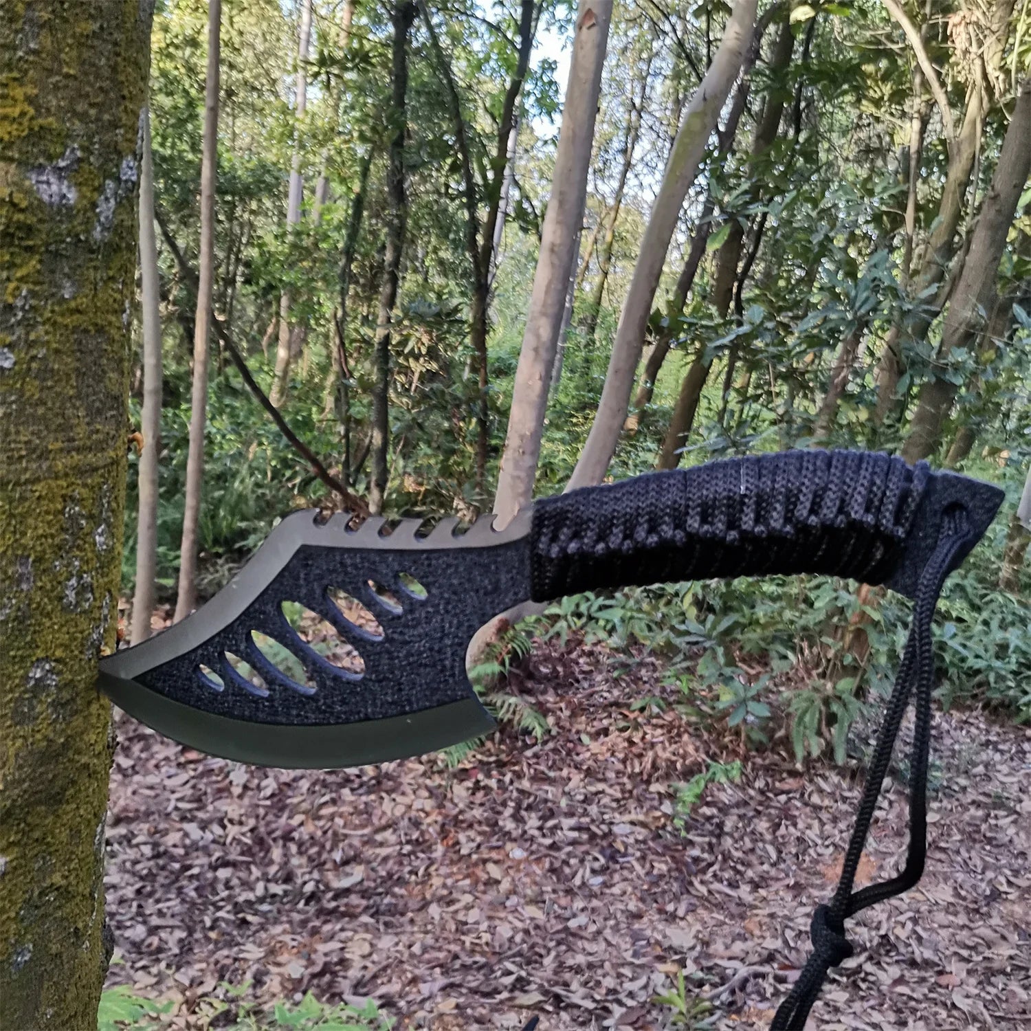 DB Axe Garden Tool - Compact Camping and Survival Hatchet with Sheath Tomahawk Army Outdoor Hunting Camping Survival Machete Axe