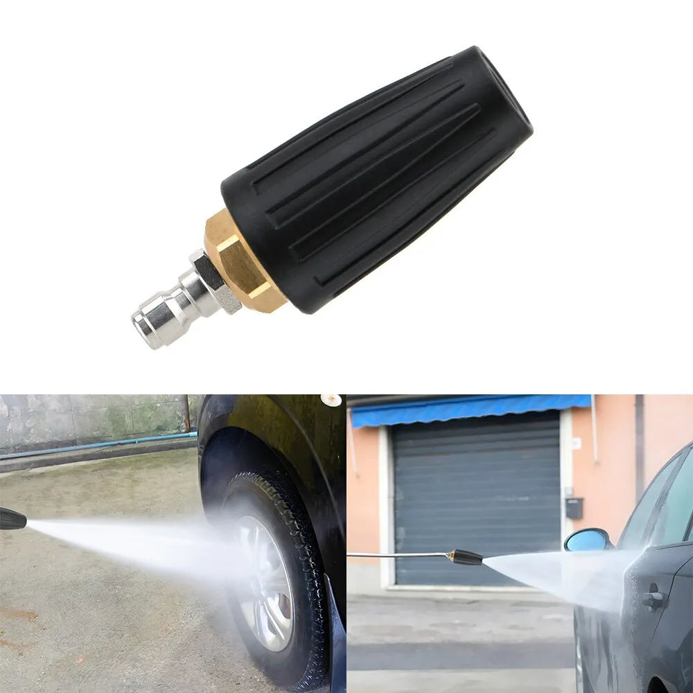 Car Cleaning For Quick Connector Pivoting Coupler Jet Sprayer Car High Pressure Washer Accessory Turbo Nozzles Sprayer