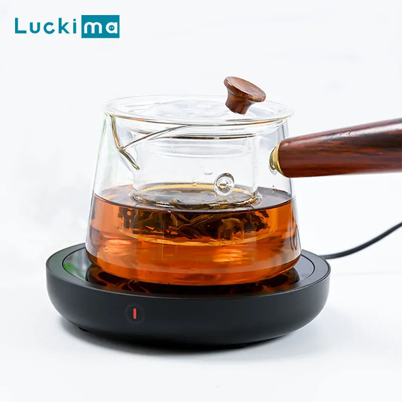 Smart Coffee Mug Warmer with Auto Shut Off 3 Temperature Setting Electric Beverage Cup Warmer Heating Coaster Plate for Milk Tea