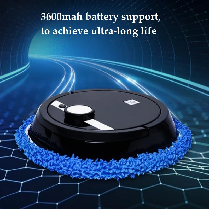 Smart Mopping Robot Sweep Cleaner 3600mah Dry And Wet Washing Cloth Scrubber Machine For Floor Household Cleaning Tools