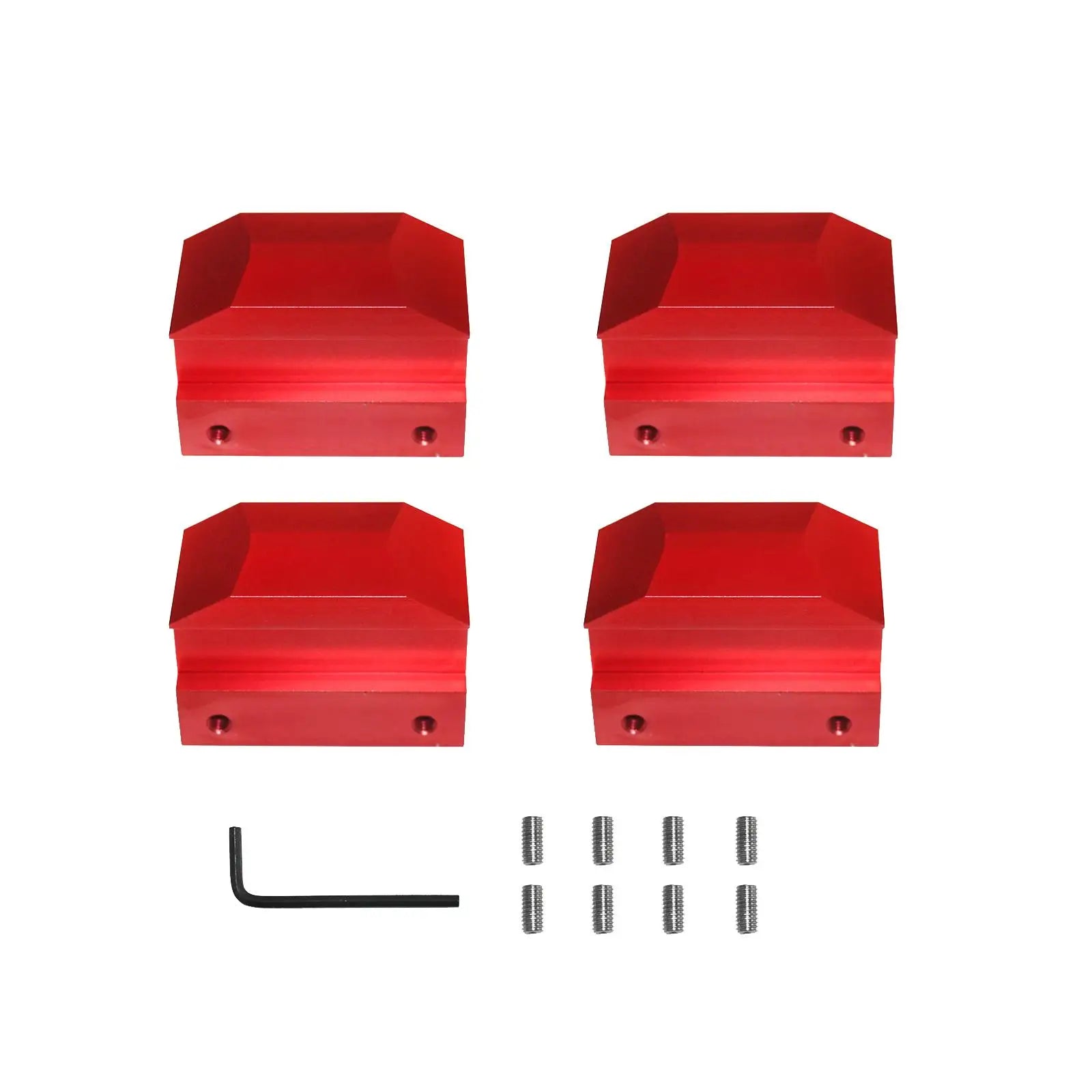 4 Pieces Jack Lift Pad Replaces High Performance Premium Durable Red Jack Pad Lifting Pads for Chevrolet Camaro The 6TH Gen