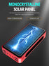 Solar Power Bank 80000mAh Wireless External Battery Portable PowerBank 4USB Convenient Travel For iPhone Samsung Huawei Xiaomi