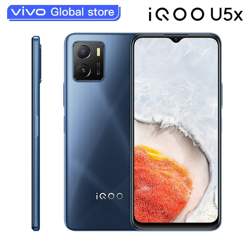 Original New Official VIVO IQOO U5X 4G Cell Phone 6.51 Inch Snapdragon 680 5000mAh