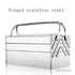 Household Tools Storage Box Stainless Steel Toolbox Garage Storage Box Storage Professional  Folding Box Hand In Hand Carry Box