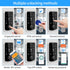 NFC Bluetooth Tuya App RFID IC M1 Access Control Keypad IP65 Waterproof Biometric Fingerprint Touch Screen Access Controller