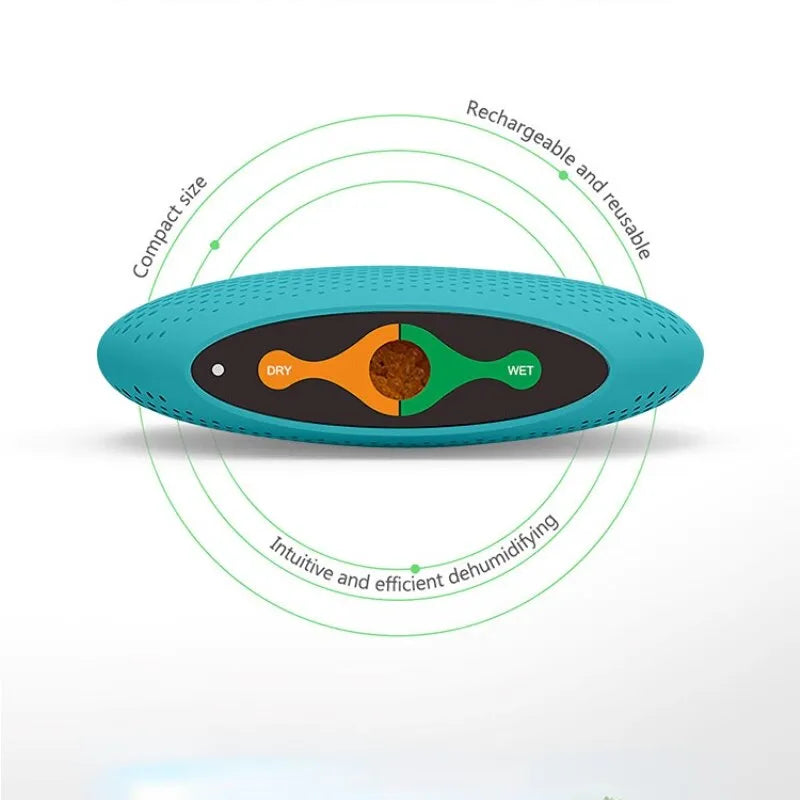 Mini Dehumidifier Home Indoor Moisture Blue Green Intelligent Mute Dryer Closet Moisture Protection