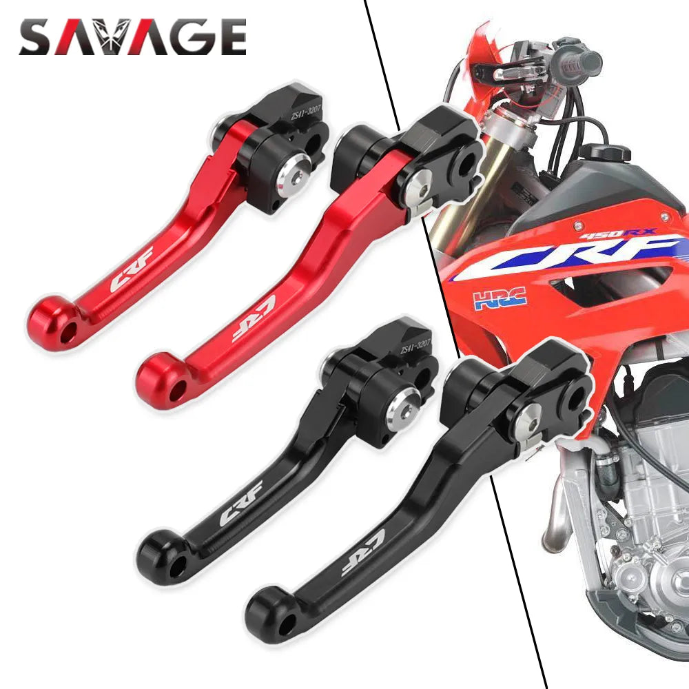 Pivot Brake Clutch Lever For HONDA CRF450R CRF450RX 2021 2022 2023 CRF 450 R RX 2024 Motorcycle Accessories Dirt Pit Bike Handle