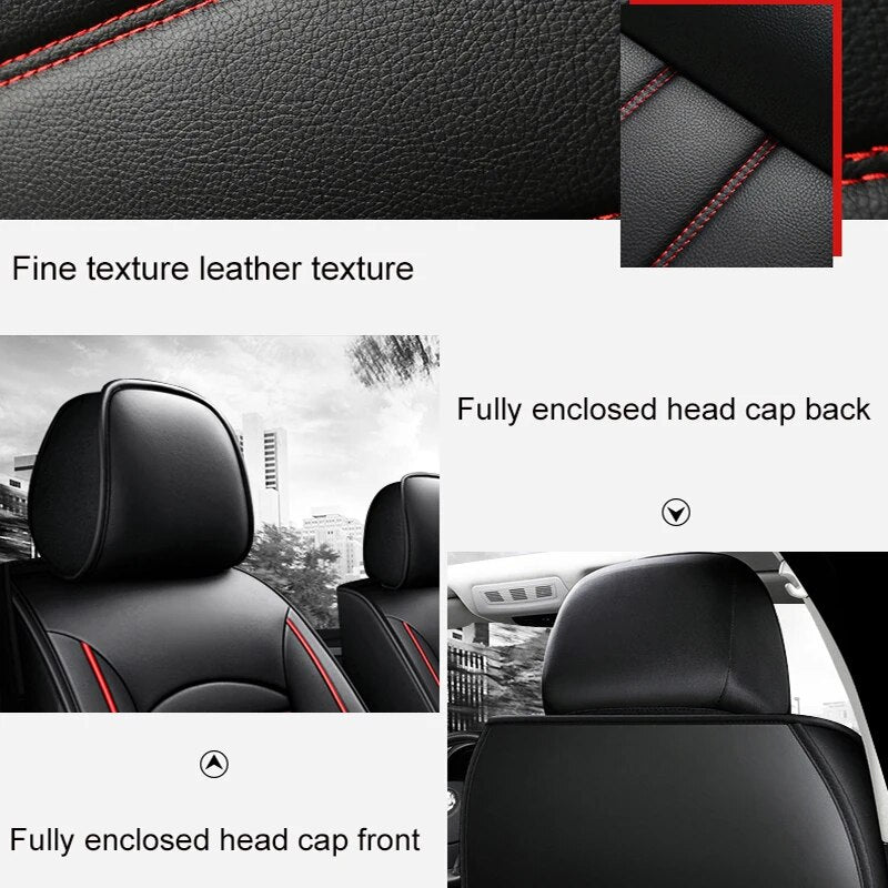 Universal Car Seat Cover For AUDI Q5 Q2 Q3 Q6 Q7 Q8 S1 S4 S5 S6 SQ5 RS3 RS4 RS5 Car accessories Interior details Seat protector