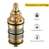 Accessories Thermostatic Shower Cartridge Brass For Solar Electric Water Heater Mixer Valve Bar Parts Repair Kit