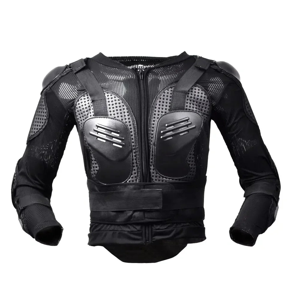 Motorcycle Protective Armor Gear Jacket Full Body Armor Cloth Motocross Turtle Back Protection Motorcycle Jackets Black Durable