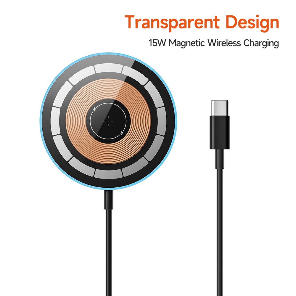 Toocki Wireless Charger For iPhone 13 14 12 11 Pro Max X 15W Fast Charger Wireless Charging For Xiaomi 12 Samsung Phone Chargers