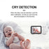 Baby Monitor Wireless Indoor 2.8 Inch Surveillance Wifi Video Two Way Audio Night Vision Smart Baby Camera Security Protection