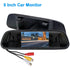ZIQIAO 7" 5" 4.3 Inch Lcd Color Screen Car Rear View Mirror Monitor Foldable Display Optional
