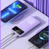 100W Super Fast Charging Power Bank 20000mAh Portable Charger External Battery Pack Powerbank for iPhone Xiaomi Huawei Samsung
