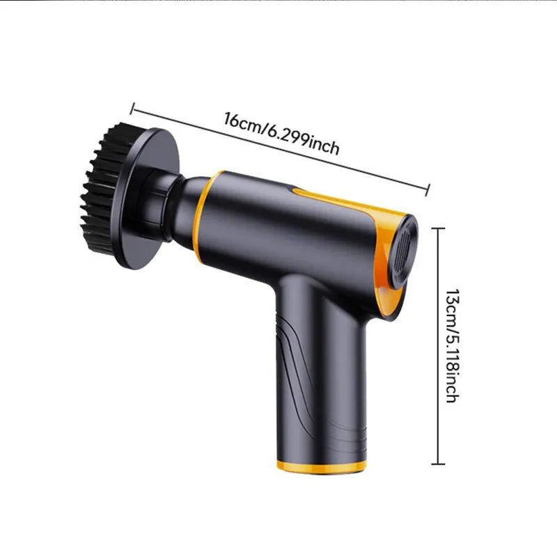 100W Car Buffer Polisher Rechargeable Battery Rechargeable Battery 1800rpm Adjustable Speed Wireless Buffing Waxing Machine