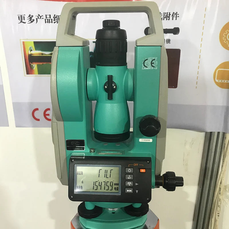 2023 New Hot Sale Electronic Theodolite Topographic Surveying Instrument with Laser Plummet TD3