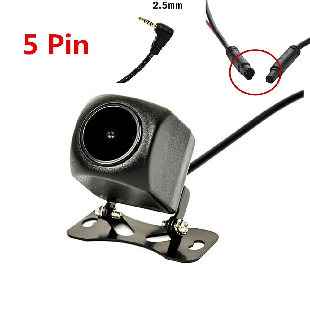 Car Rear View Camera Car Mirror Dash Cam DVR Rear View Camera Monitoring 720P 5Pin 2.5mm Waterproof 170 Degree HD Video