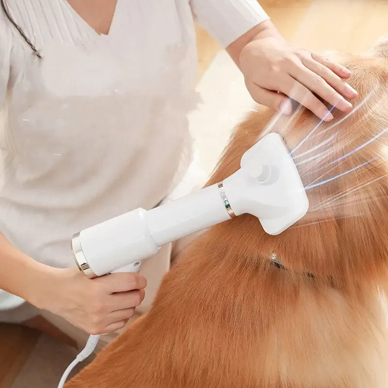 Arrival Ergonomics 300W 2 in 1 Pet Brush Dryer 3 Speed Electronic Cat Dog Hair Blowing Comb Pet Hair Dryer Brush Pet Grooming