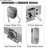 Propane Gas Tankless Hot Water Heater 8/10/12/16/18L LPG/Nature Gas Domestic Instant Tankless Propane Tankless Gas Water Heater