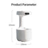 Water Droplet Air Humidifier 800ml Anti-gravity  Essential Oil Diffuser Night Light Weightless Sprayer Decorations Desk Lamps