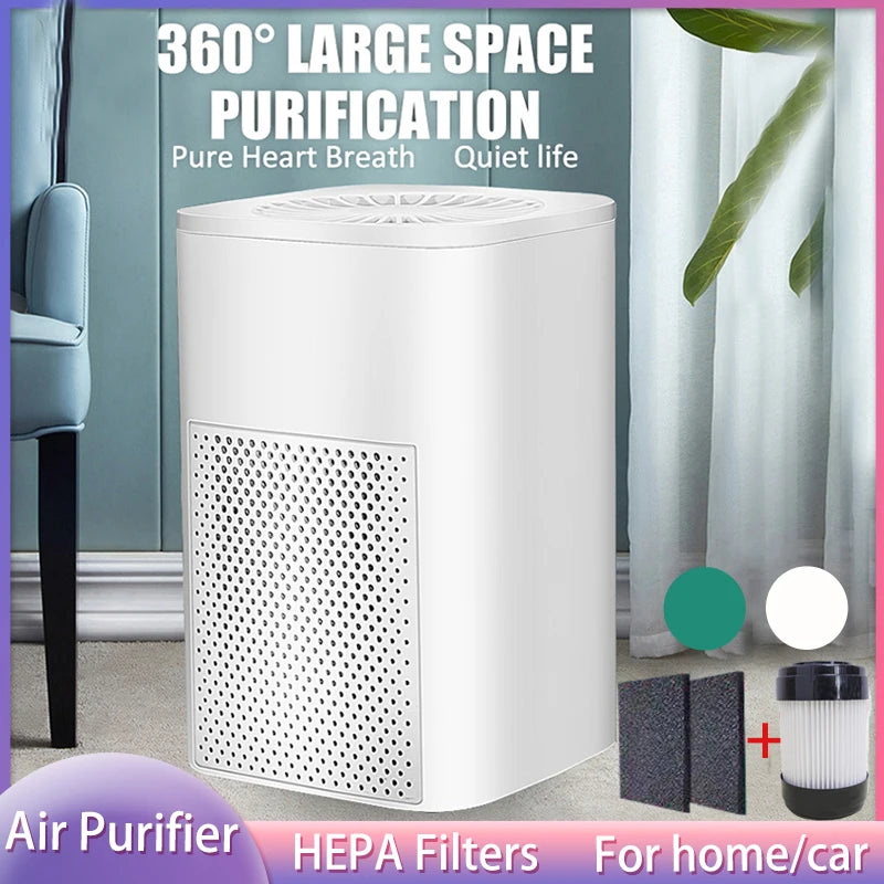 Xiaomi Youpin New Air Purifier UV Activated Cleaner Ozone Ionizer Sterilization Remove Smoke Odor 2022 Air Filter Fresh for Home