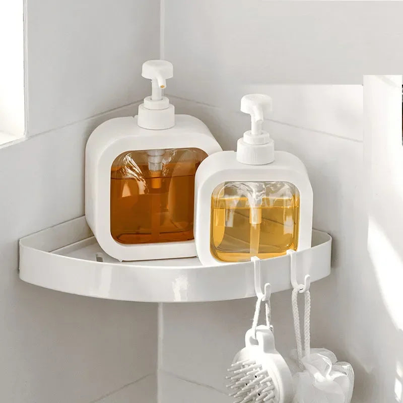 Dispenser Hand for Apothecary Kitchen And Oil Soap Dish Gift 300/500ml Bottle Shampoo for Bathroom Soap Shower Soap Lotion And