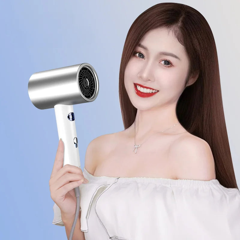 Xiaomi Hair Dryer Hot & Cold Wind Diffuser Conditioning Blower AC Heat Constant Blowdryer Dry Quickly with Temperature Display
