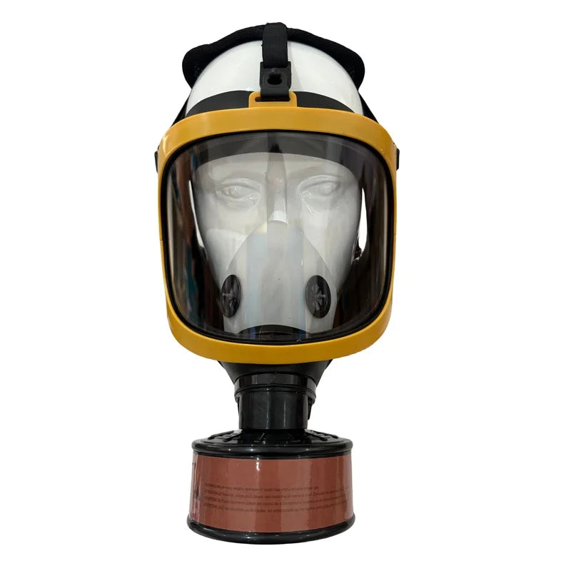 Full Face Dust Gas Mask With Filters Reusable Respirator Work Safe Spray Paint Chemical Gas Industrial Dust  Formaldehyde