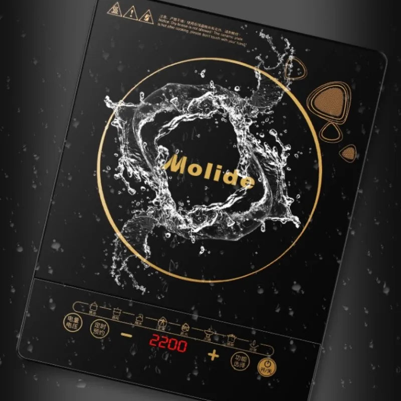 Molide Household Induction Cooker, Low-power, Multifunctional 2200W Deep Fried Hot Pot Cocina Electrica  Joyoung