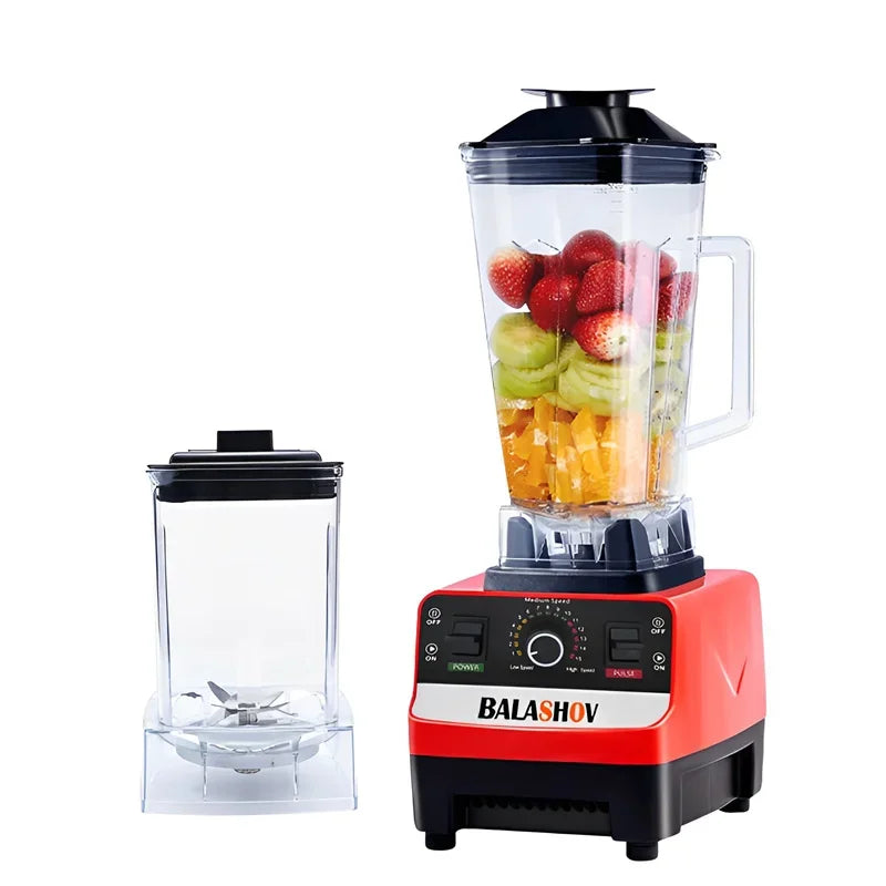 2000W Heavy Duty Commercial Blender Fruit Mixer Juicer Food Processor Ice Smoothies Blender High Power Juice maker Crusher 220V