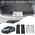 Car Rear Bumper Foot Plate Trunk Door Sill Guard Pedals Cover Protector Car Accessories For Toyota Prius 60 Series 2023 202 J8V9