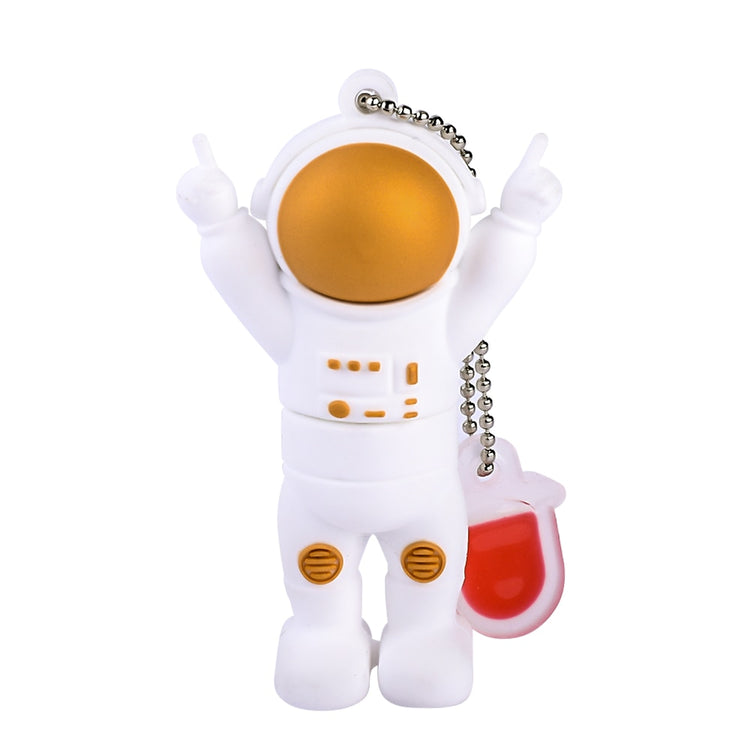 JASTER USB flash drive Astronaut Pen drive cute cartoon model Memory stick Creative gifts for children 64GB 32GB Free key chain