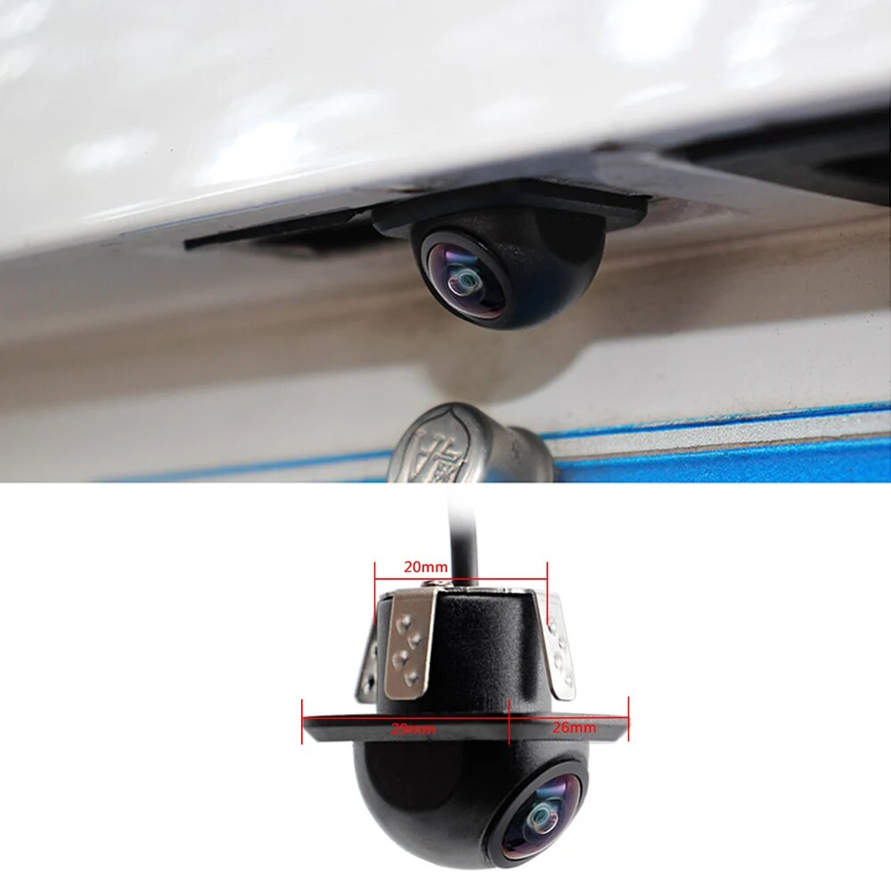 Smartour AHD CVBS CCD Fisheye Lens Rear View Camera AHD 1080p Night Vision Backup Parking Waterproof For Auto Reversing Monitor
