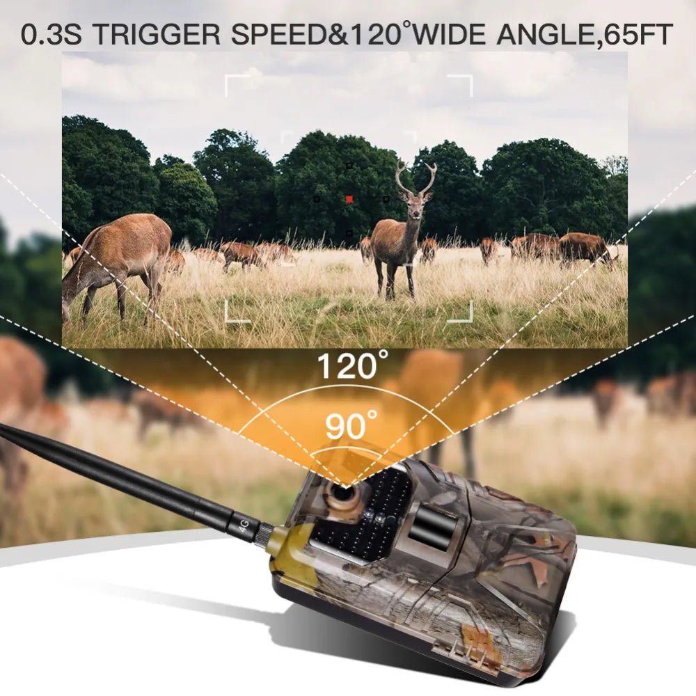 20MP 1080P Wildlife Trail Camera Wireless Hunting Cameras HC 900A PhotoTraps Night Vision Tracking Cam Surveillance
