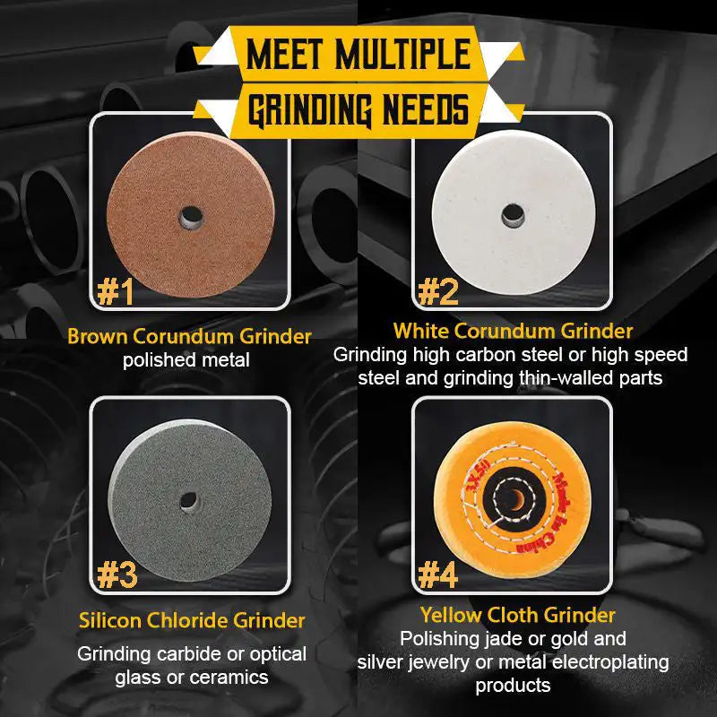 Electric Drill Modified Grinder And Polisher Bracket Metal Polishing Sharpening Converter Kit Edging Bracket With Grinding Wheel