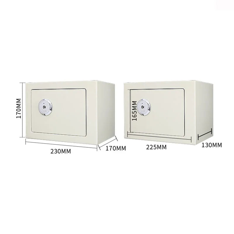 Document Safe Box Metal office Storage Steel Safety Cabinet Home Certificate Safe Box Key Safe Box