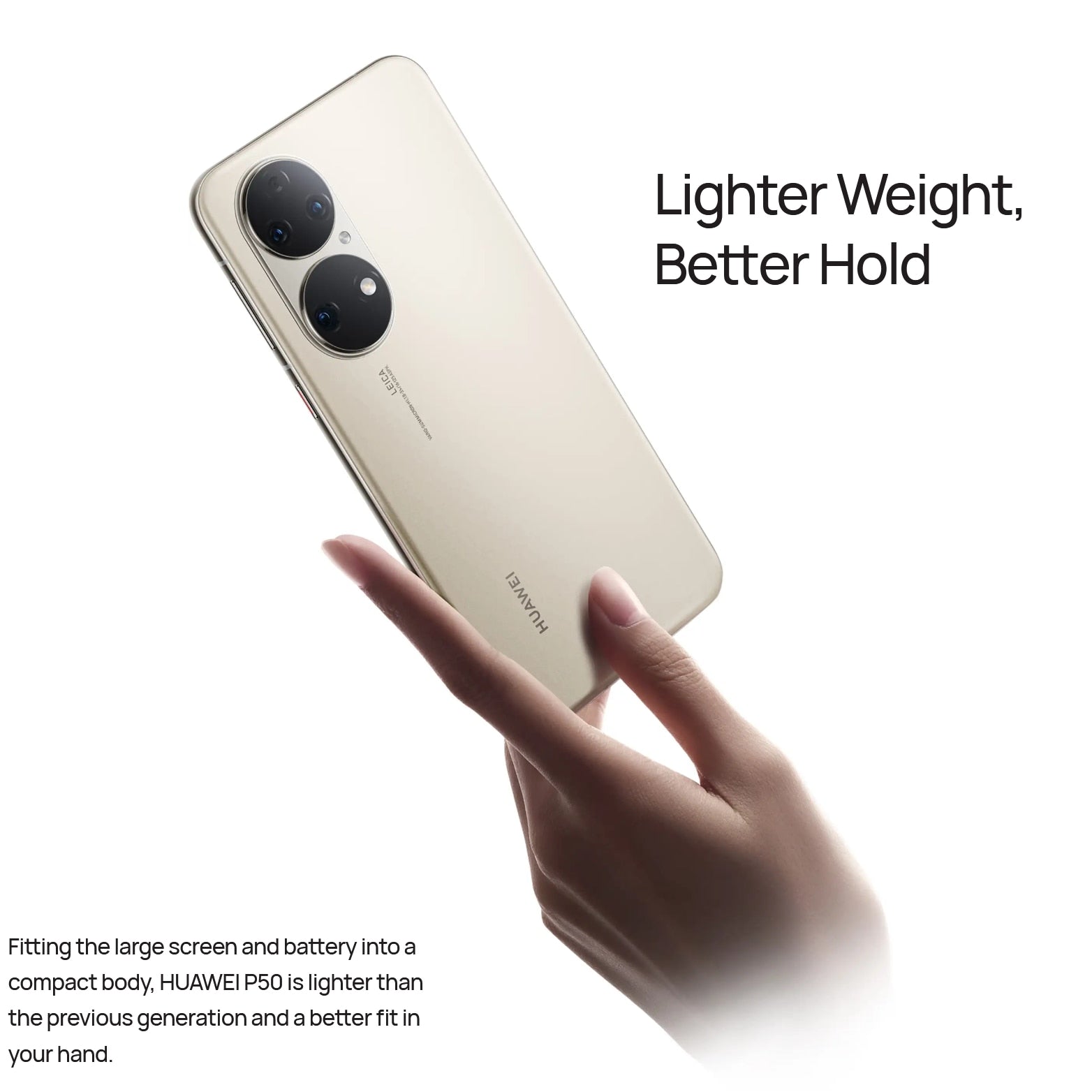 Original Huawei P50 Mobile Phone 6.5" 8G+128G Snapdragon 888 Octa Core HarmonyOS 2.0 IP68 Dust/Water 66W SuperCharge Smartphone