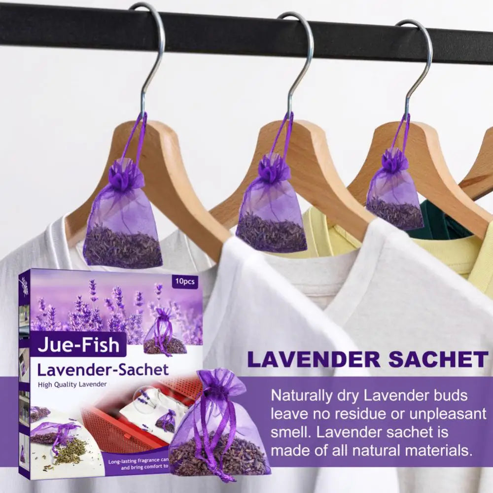 1 Box Aromatherapy Bag Anti-pest Air Lavender Wardrobe Closet Car Hanging Fragrant Sachet Air Freshener Home Scents Anti-mildew