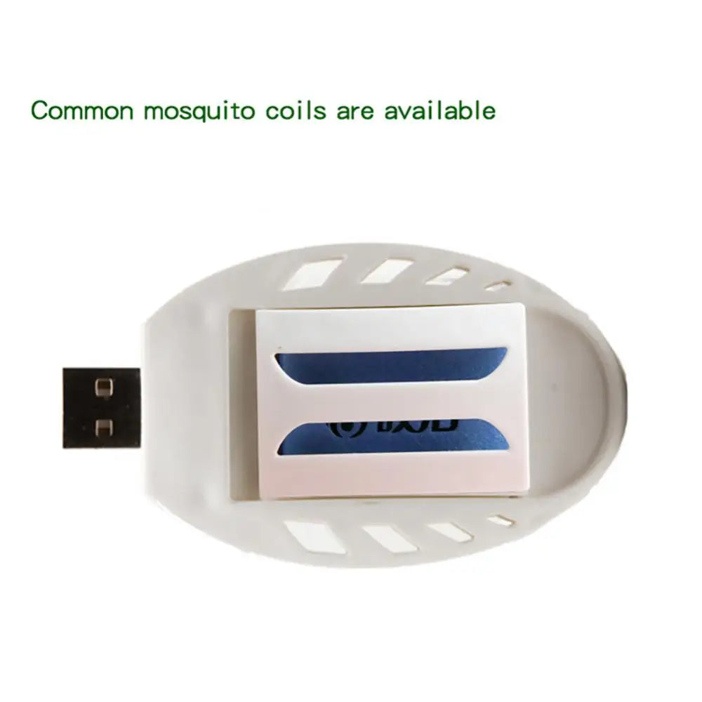 2PCS USB Mosquito Killer Bright Clean Car Mosquito Repellent Portable Electric Mosquito Coil Mosquito Killer Pest Repellent