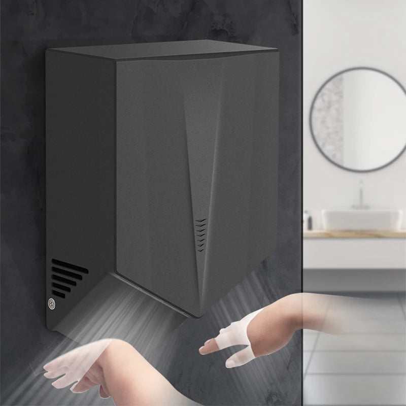 1200W Automatic Induction Bathroom Hand Dryer Commercial Mobile Phone Dryer Hand Dryer Home Blowing Mobile Phone