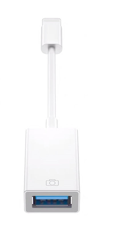 Lightning To USB OTG Converter Adapter for IPhone Mouse Keyboard Charging U Disk Camera CardReader Data Converter Iphone Otg
