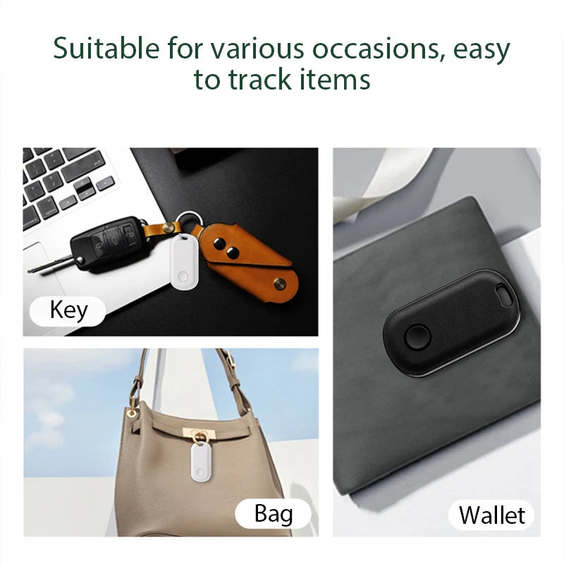 Smart Bluetooth GPS Tracker ITag Anti Lost Reminder Device Works with Apple Find My APP Key Bag Pet Kid Finder MFI Rated Locator