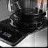 New electric stainless steel Touch screen gear coffee grinder 38mm conical burr dirp coffee espresso drip pot