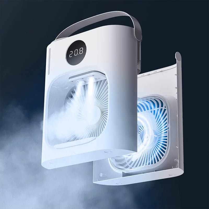 Lydsto Portable Air Conditioner Desktop Fans Air Cooler 900ml Water Cooling Spray Fan USB Desktop Humidification Fan Air Cooling