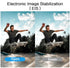 CERASTES 5K WiFi Anti-shake Action Camera 4K 60FPS Dual Screen 170° Wide Angle 30m Waterproof Sport Camera with Remote Control