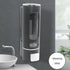 1/2PCS Bathroom Wall Mounted Shower Pump Dispenser Single Hand Shampoo Soap Dispenser Shower Gel Conditioner for Kitchen Hotel