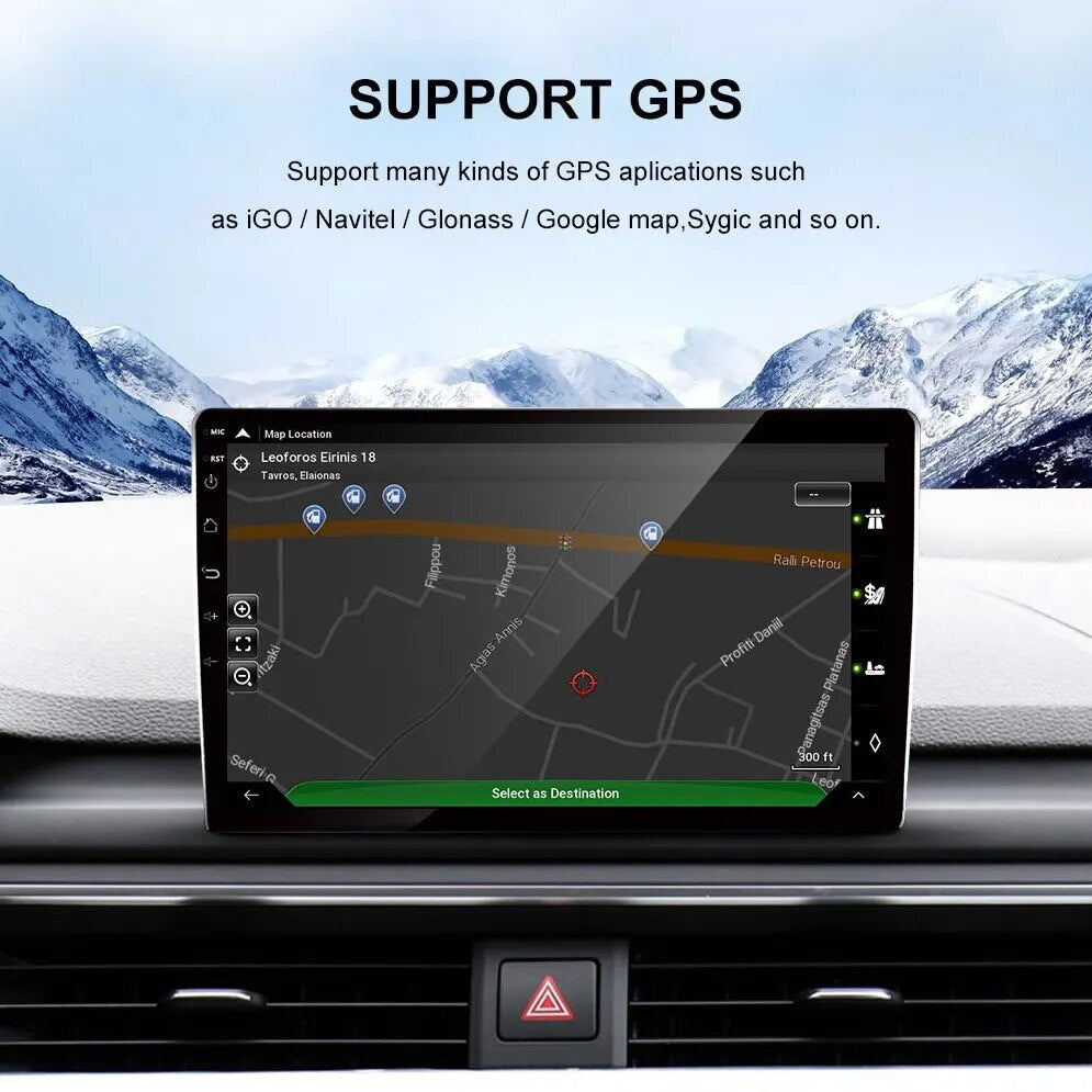 7inch 2Din Android 12 Car Radio Multimedia Player Universal WiFi Bluetooth FM Navigation Autoradio Stereo For Toyota VW Hyundai