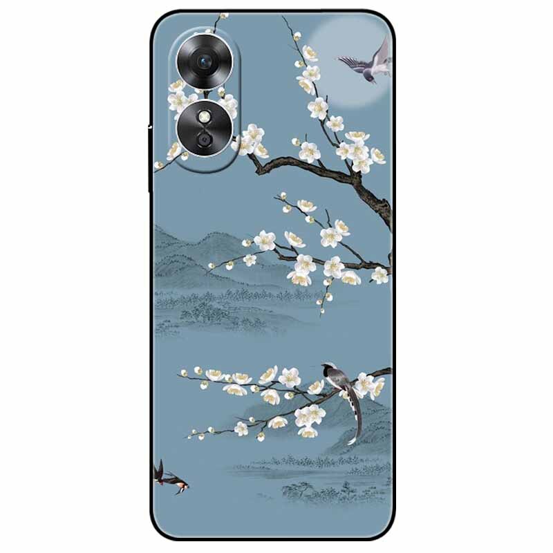 For OPPO A98 5G A 98 Case Silicone Soft Wolf Lion Cat Black Bumper Funda Coque for OPPO A98 2023 CPH2529 OPPOA98 Protective Bag