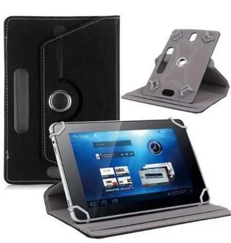 Universal 7 8 9 10inch Tablet Protective Case Whirling Bracket Office Stand Cover For iPad Samsung Galaxy Huawei Tablet Holder